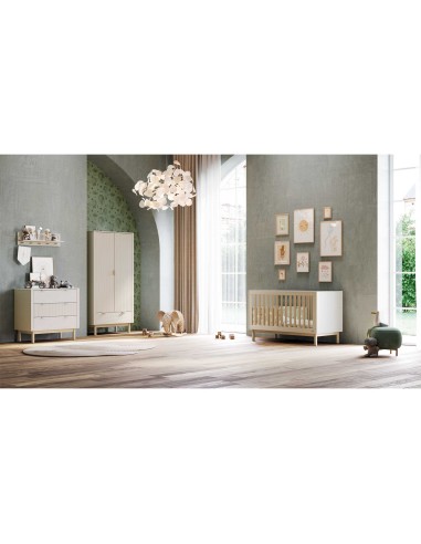 Letto Champagne Demì Trasformabile - Da Baby a Toddler | Shopincasa.it