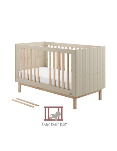 Letto Champagne Demì Trasformabile - Da Baby a Toddler | Shopincasa.it