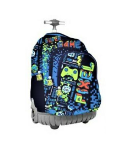 zaino trolley boy mate assortito scuola con ruote shopincasa.it