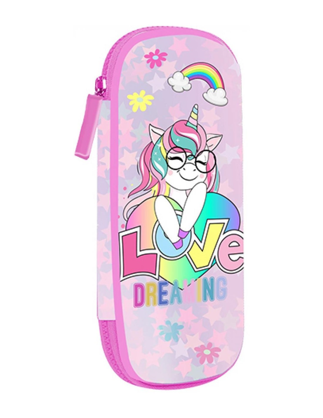 Bauletto 1 Zip Unicorn Assortito per Scuola | Shop in Casa