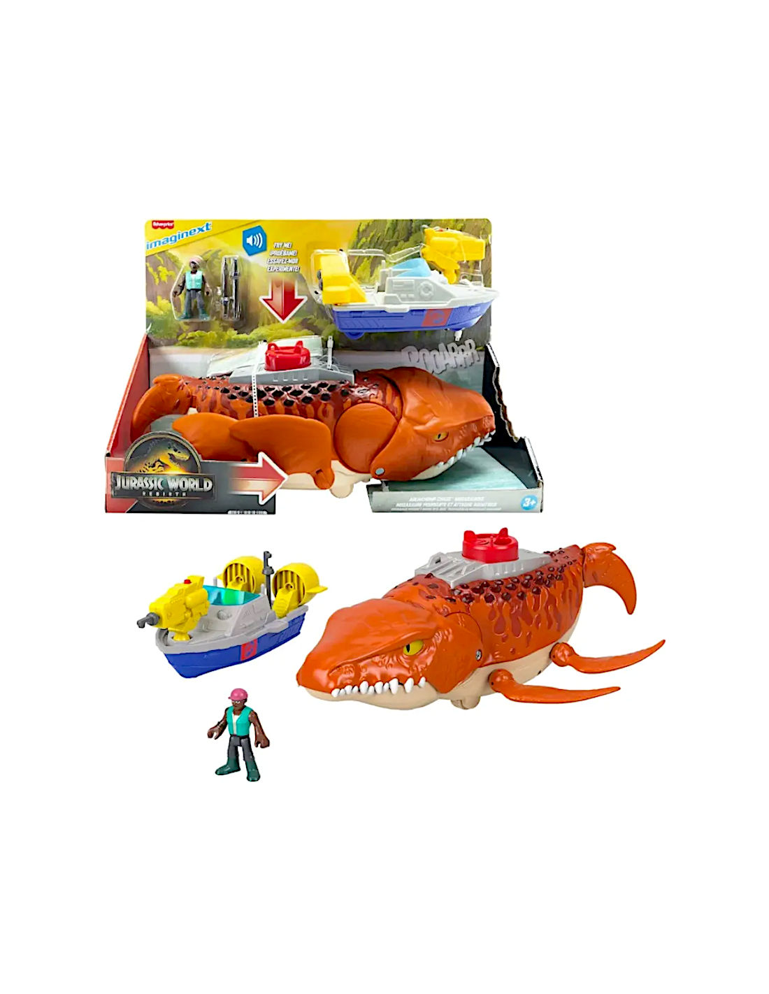IMAGINEXT JFR23 JURASSIC WORLD MOSASAURO