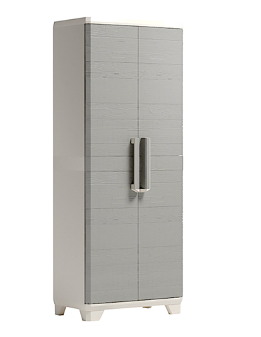 ARMADIETTI: vendita online Armadio Alto Keter Stilo 68×39×173 cm in Resina con 3 Ripiani Regolabili e Maniglie Soft-Touch in ...