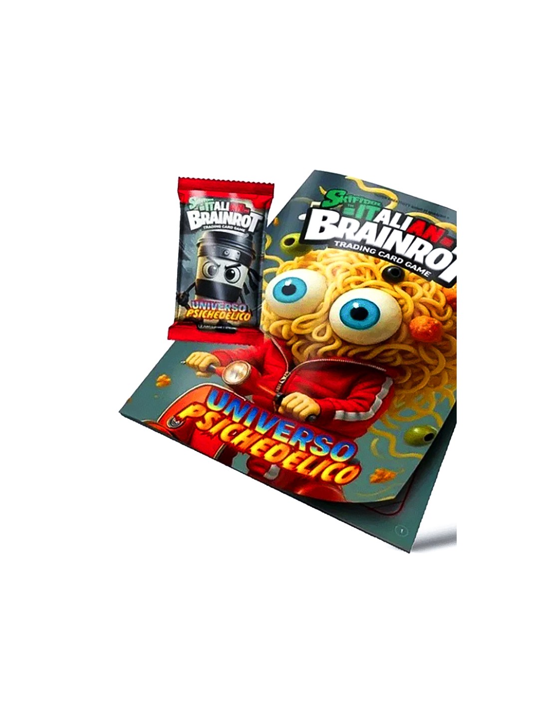 GIOCATTOLO PUBBLICIZZATO: vendita online Album + Bustina Italian Brainrot TCG – Contiene 7 carte, 1 holo speciale in offerta