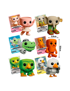 GIOCATTOLO PUBBLICIZZATO: vendita online Skifidol Portachiavi 3D Italian Brainrot con Carta Promo – Edizione Limitata (Busina...