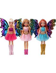 GIOCATTOLO PUBBLICIZZATO: vendita online Winx Create Your Wings – Personalizza le Ali di Bloom, Flora o Stella ASSORTITO in o...