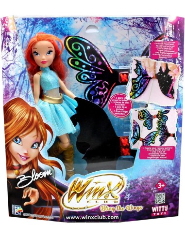GIOCATTOLO PUBBLICIZZATO: vendita online Winx Create Your Wings – Personalizza le Ali di Bloom, Flora o Stella ASSORTITO in o...