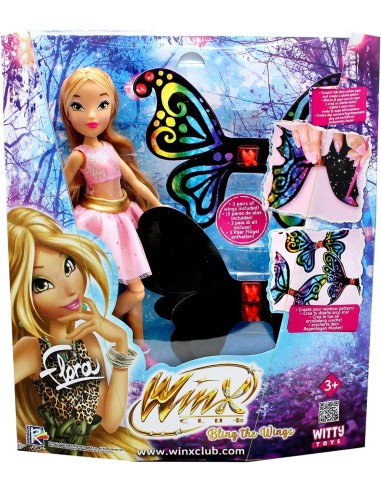 GIOCATTOLO PUBBLICIZZATO: vendita online Winx Create Your Wings – Personalizza le Ali di Bloom, Flora o Stella ASSORTITO in o...