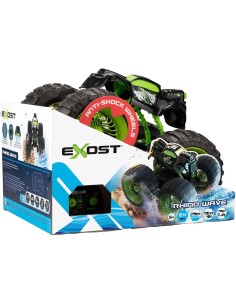 GIOCATTOLO PUBBLICIZZATO: vendita online Exost Rhino Wave – Auto Radiocomandata Anfibio 4×4 con Doppia Turbina e Sospensioni ...