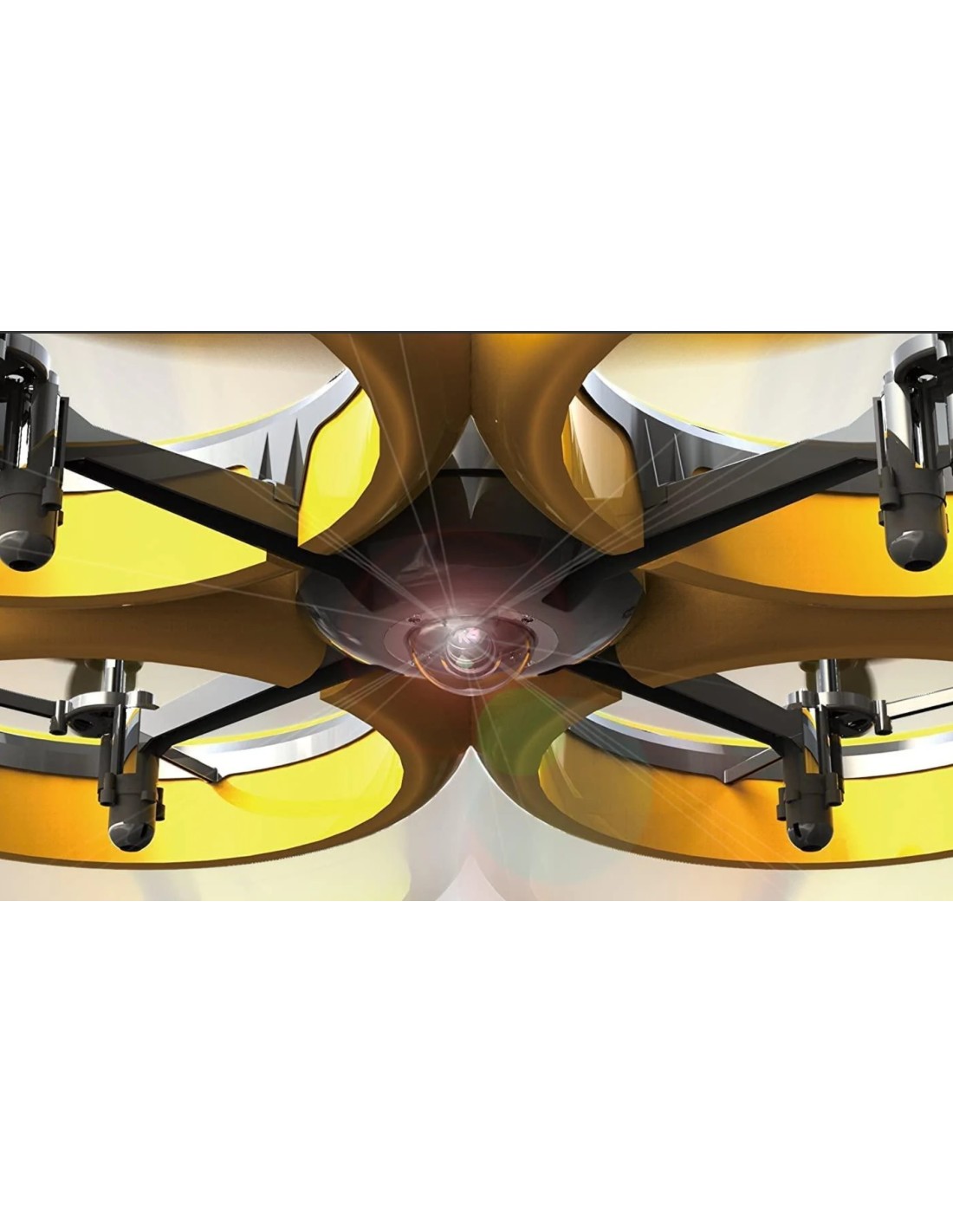 GIOCATTOLO PUBBLICIZZATO: vendita online Drone Rocco Giocattoli “Bumper Vision” 2,4 GHz – Resistente con Telecamera e Protezi...