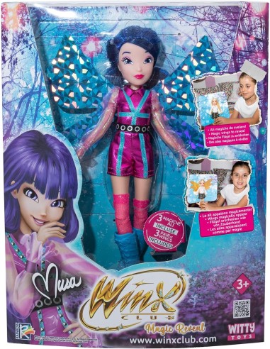GIOCATTOLO PUBBLICIZZATO: vendita online Winx Club Magic Reveal – Bambola Fashion con Ali Olografiche da Scoprire ASSORTITO i...