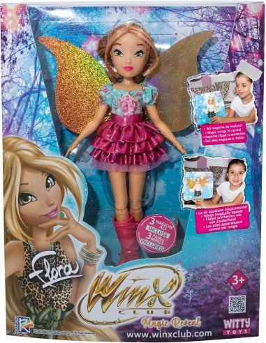 GIOCATTOLO PUBBLICIZZATO: vendita online Winx Club Magic Reveal – Bambola Fashion con Ali Olografiche da Scoprire ASSORTITO i...