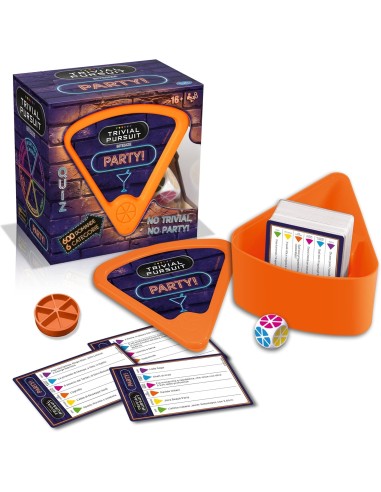 GIOCHI DI SOCIETA'E PUZZLE: vendita online Trivial Pursuit Party Bitesize – Quiz Compatto 600 Domande in offerta