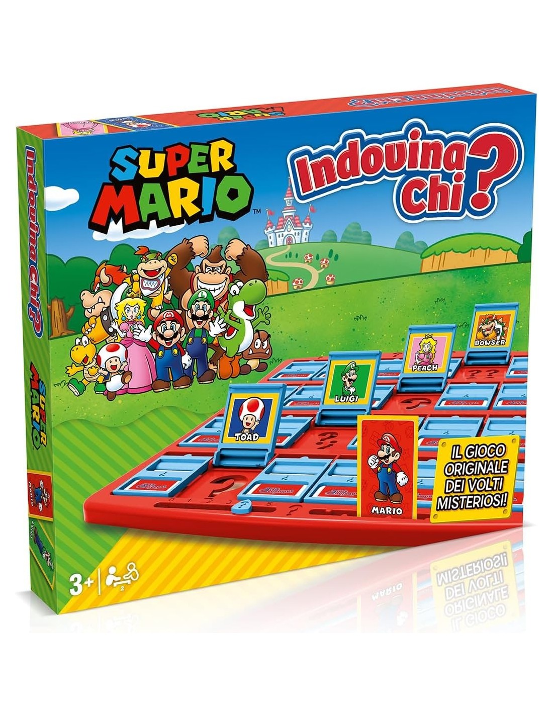 GIOCHI DI SOCIETA'E PUZZLE: vendita online Indovina Chi? Super Mario – Gioco da Tavolo Family Edition con 24 Personaggi Iconi...