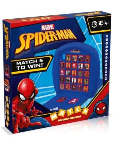 GIOCHI DI SOCIETA'E PUZZLE: vendita online Top Trumps Match Spiderman – Gioco da Tavolo Marvel 2+ Giocatori, Età 4+ in offerta