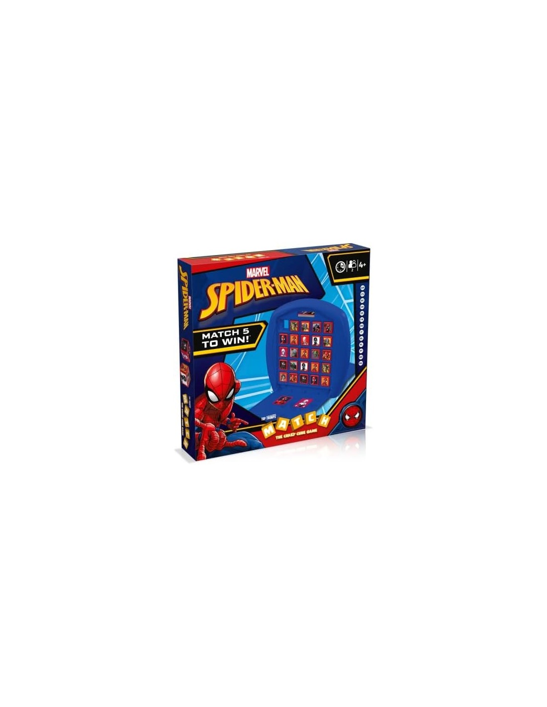 GIOCHI DI SOCIETA'E PUZZLE: vendita online Top Trumps Match Spiderman – Gioco da Tavolo Marvel 2+ Giocatori, Età 4+ in offerta