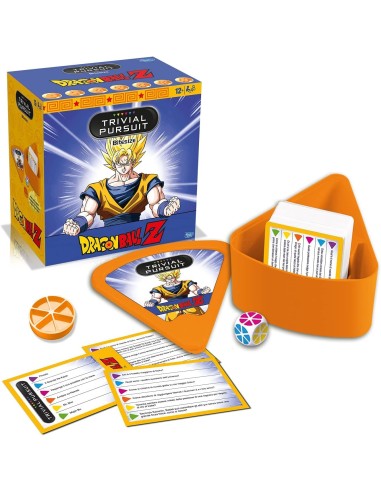 GIOCHI DI SOCIETA'E PUZZLE: vendita online Trivial Pursuit Dragon Ball Z Bitesize – Quiz Super Saiyan con 600 Domande in offerta