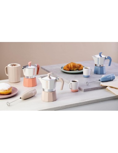 TAZZE CAFFE' E LATTE: vendita online Set 4 Tazzine Caffè 80 ml Pedrini – 4 Colori Assortiti in offerta