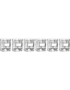 BICCHIERI ACQUA VINO BIBITA: vendita online Set 6 Bicchieri Any RCR Cristalleria Italiana – Double Old Fashioned 34 cl in Eco...