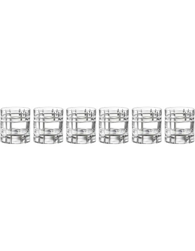 BICCHIERI ACQUA VINO BIBITA: vendita online Set 6 Bicchieri Any RCR Cristalleria Italiana – Double Old Fashioned 34 cl in Eco...