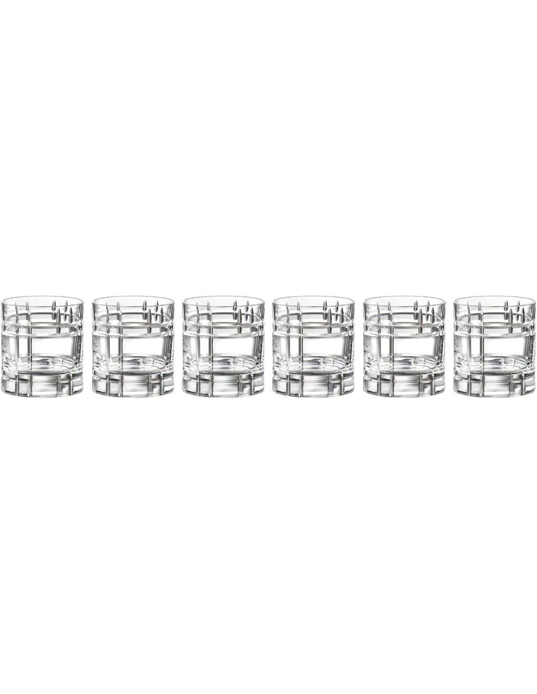 BICCHIERI ACQUA VINO BIBITA: vendita online Set 6 Bicchieri Any RCR Cristalleria Italiana – Double Old Fashioned 34 cl in Eco...