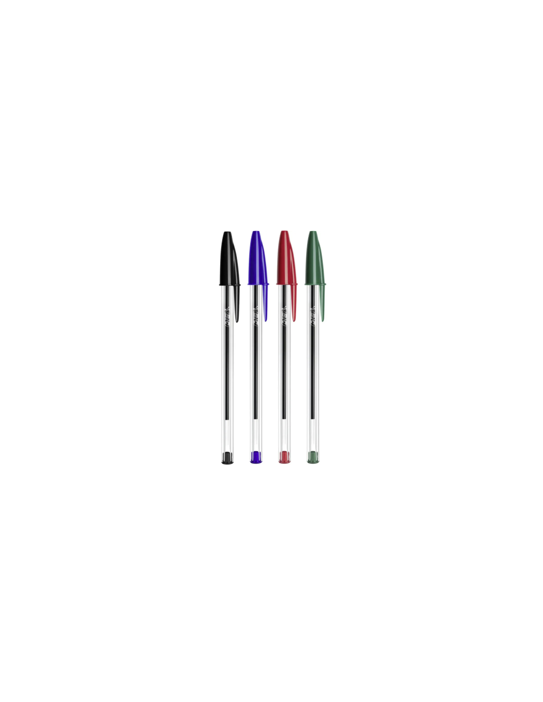5 Penne BIC Cristal Soft – 2 Blu, 1 Nera, 1 Rossa, 1 Verde