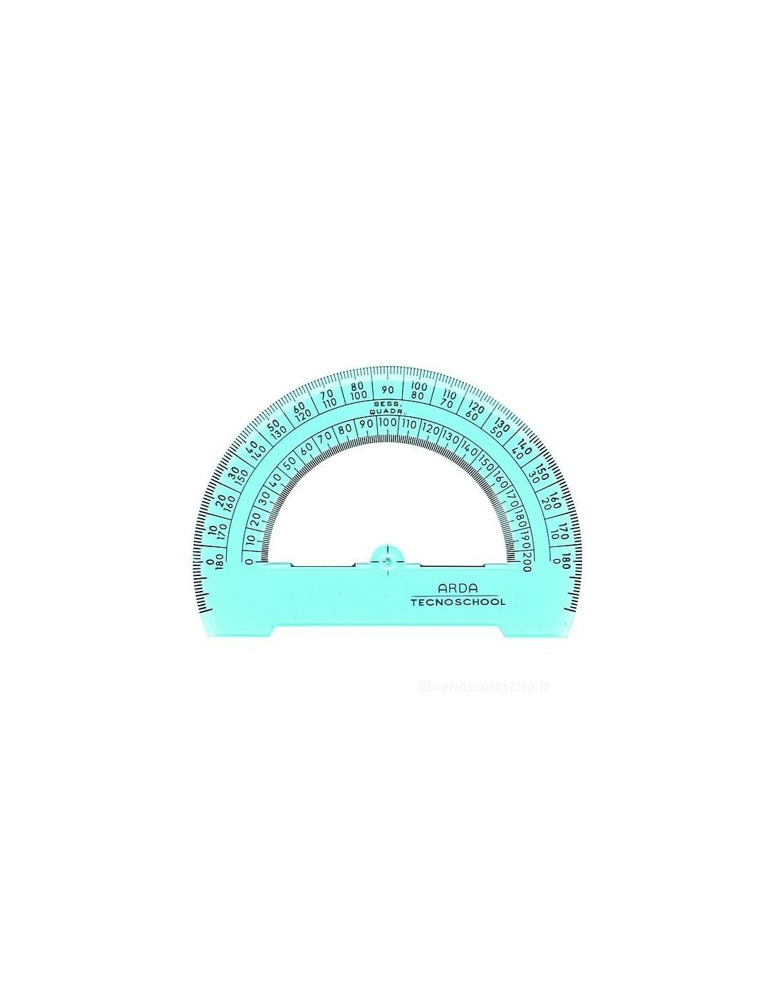 Goniometro 180°, 12 cm, Precisione per Disegno Tecnico e Scuola | Shop in Casa