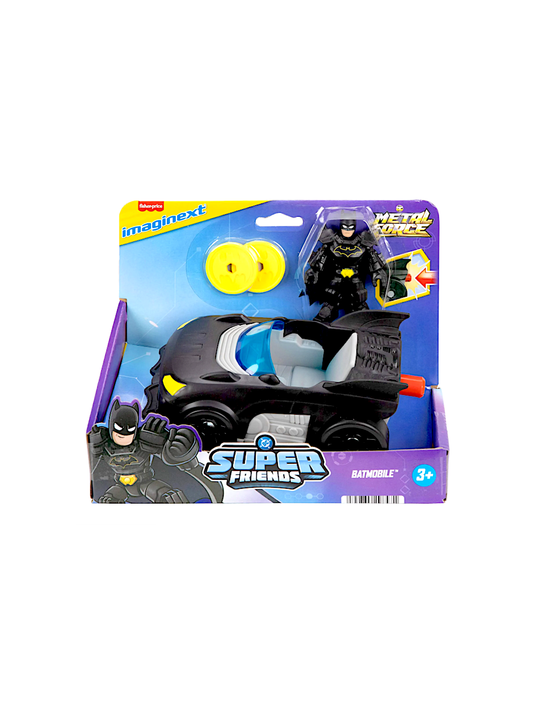 IMAGINEXT JFJ67 VEICOLI DC CON PERSONAGGIO ASSORTITO