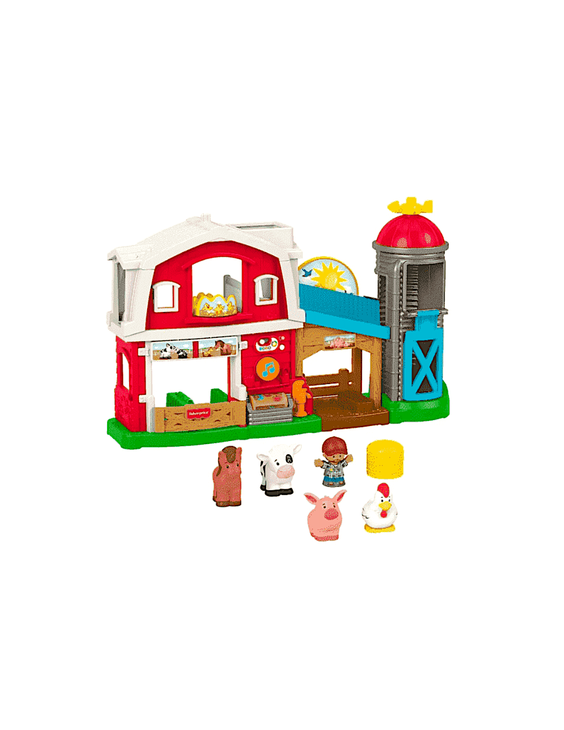 Fisher‑Price Little People Divertente Fattoria Animali Felici Multilingue | Shop in Casa