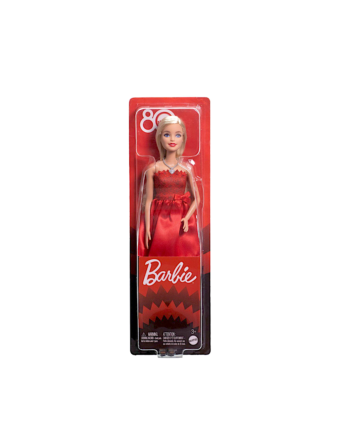 BARBIE JGD25 BAMBOLA BASE 80 ANNIVERSARIO