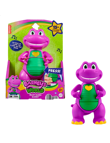 BARNEY'S WORLD JFF05 BARNEY CUORE LUMINOSO