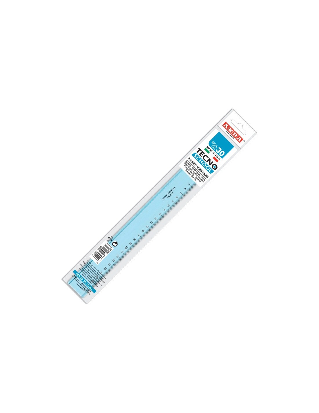 Riga da Disegno 30 cm, Plastica Trasparente, Precisa e Resistente | Shop in Casa