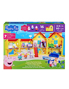 Peppa Pig grande casa playset due piani con accessori | shopincasa.it
