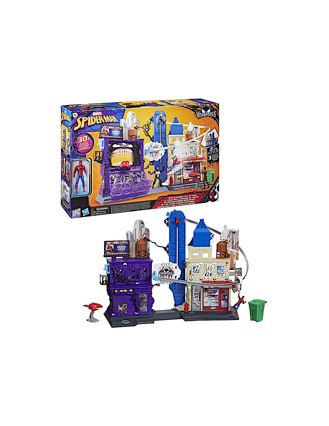 Playset Spider-Man Web Slinging City Hasbro G0737 | shopincasa.it