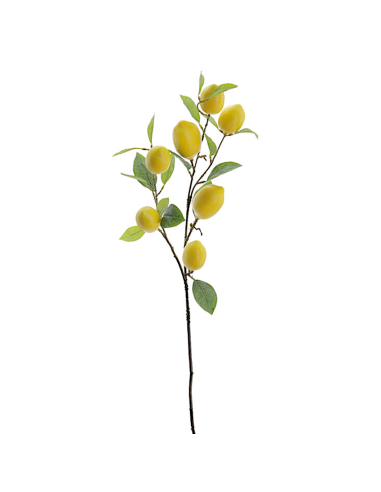 RAMO 6009-02 LIMONI GIALLI CON FOGLIE