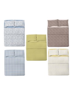 COMPLETO LETTO SINGOLO ASSORTITO POLIESTERE/COTONE