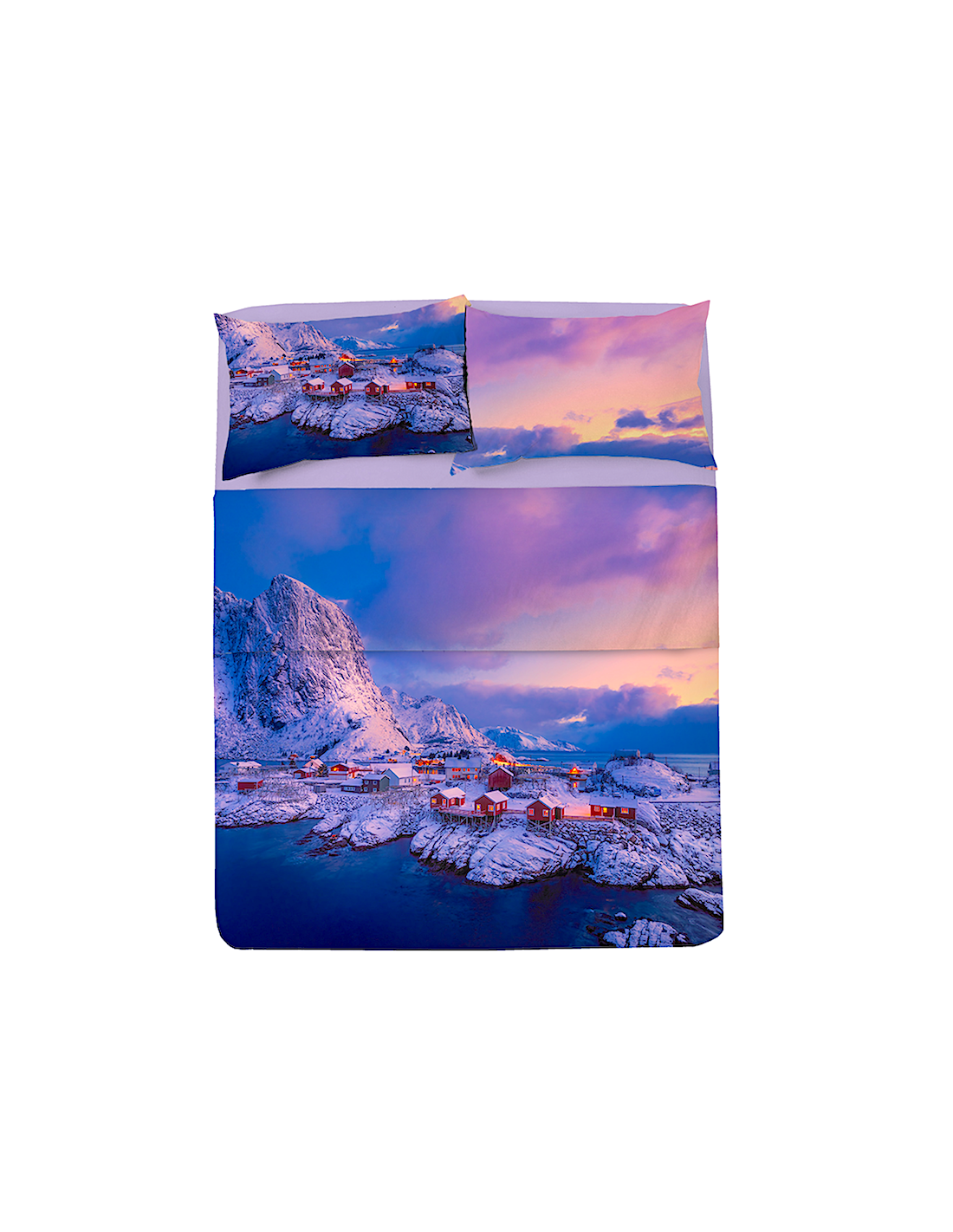 COMPLETO LETTO SINGOLO NORDIC COTONE
