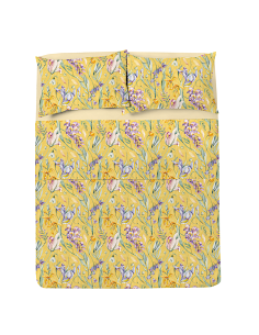 COMPLETO LETTO SINGOLO NATURA COTONE