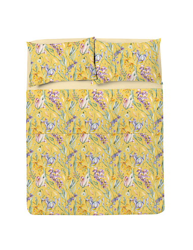 COMPLETO LETTO SINGOLO NATURA COTONE