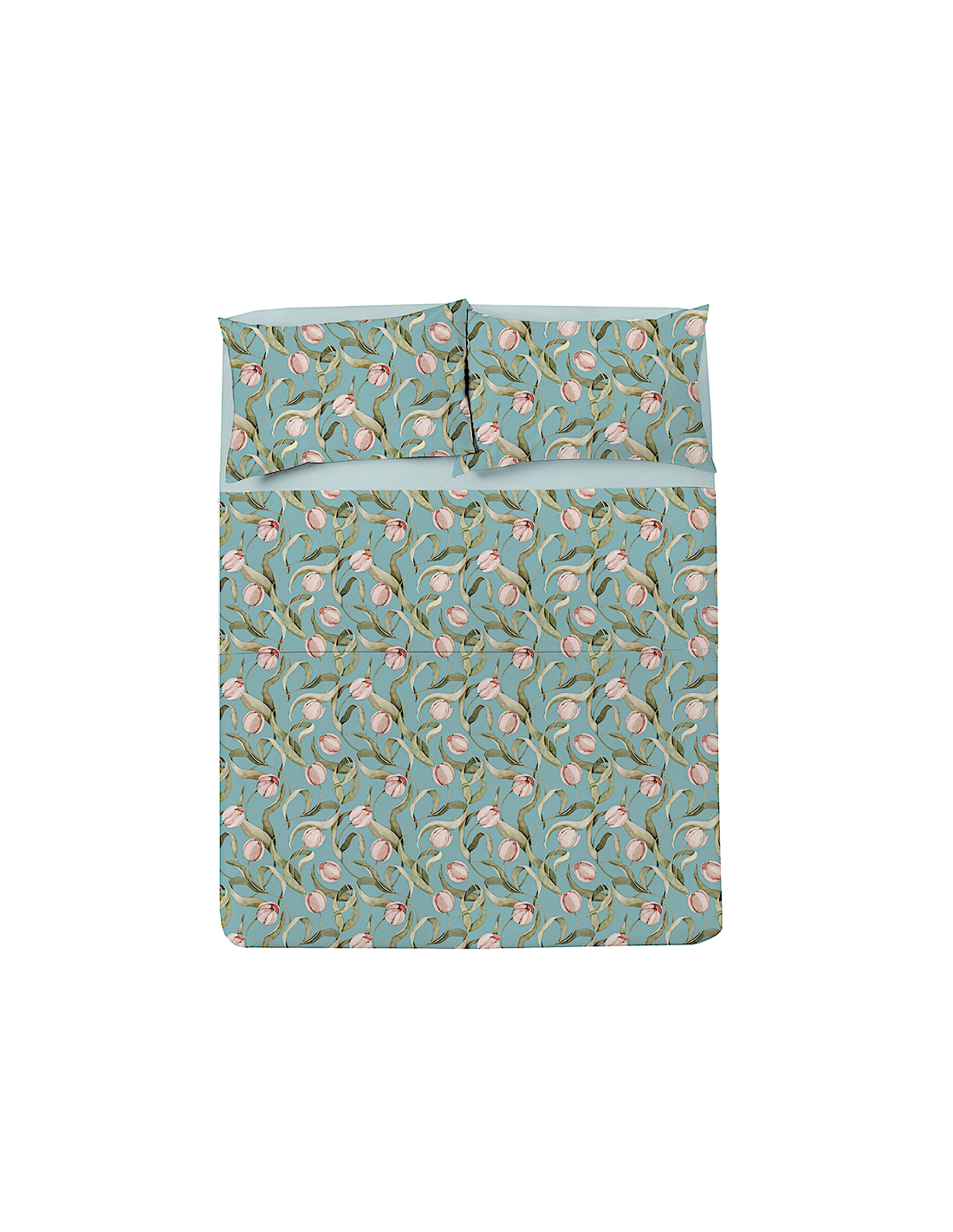 COMPLETTO LETTO MATRIMONIALE TROPICAL COTONE