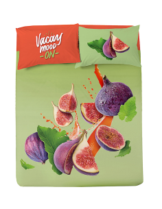 COMPLETO LETTO MATRIMONIALE FRUTTA COTONE
