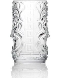 BICCHIERI ACQUA VINO BIBITA: vendita online Set 4 Bicchieri Tiki Etruria RCR 45 cl – Cristallo Luxion Impilabile in offerta 2