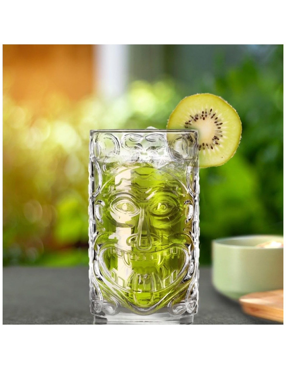 BICCHIERI ACQUA VINO BIBITA: vendita online Set 4 Bicchieri Tiki Etruria RCR 45 cl – Cristallo Luxion Impilabile in offerta