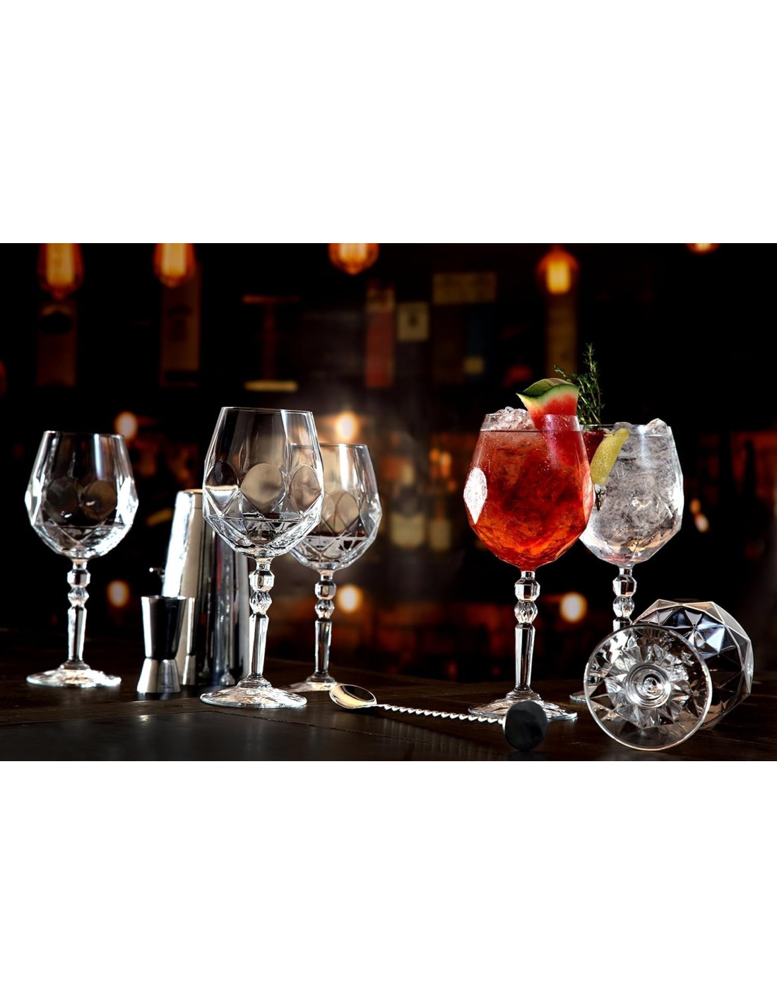 CALICI VINO E SPUMANTE: vendita online Set 6 Calici RCR Alkemist Aperitif/Gin & Wine 53 cl – Cristallo Luxion Eco‑Sostenibile...