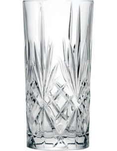 BICCHIERI ACQUA VINO BIBITA: vendita online Set 6 Bicchieri RCR Melodia Highball 36 cl – Cristallo Luxion Eco-Crystal in offerta