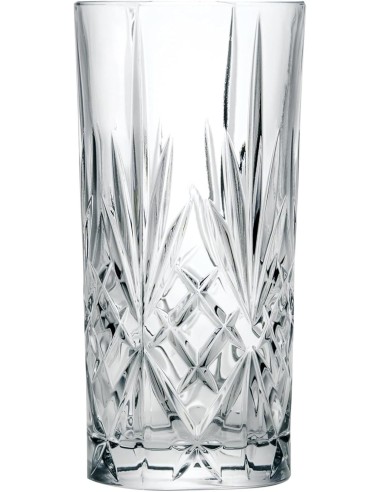 BICCHIERI ACQUA VINO BIBITA: vendita online Set 6 Bicchieri RCR Melodia Highball 36 cl – Cristallo Luxion Eco-Crystal in offerta