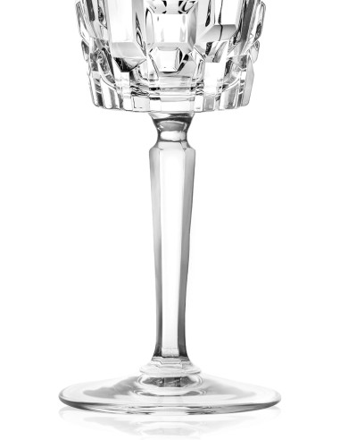 CALICI VINO E SPUMANTE: vendita online Set 6 Bicchieri RCR Etna Water Goblet 28 cl – Cristallo Ecologico Made in Italy in off...