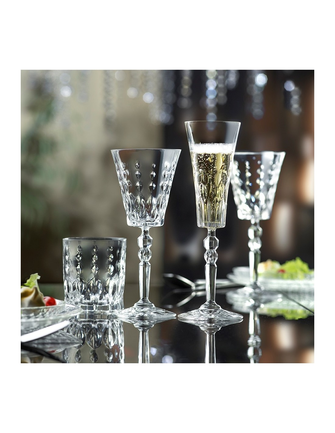 BICCHIERI LIQUORI E BIRRA: vendita online Set 6 Bicchieri RCR Marilyn Highball 35 cl – Cristallo Luxion Elegante e Brillante ...
