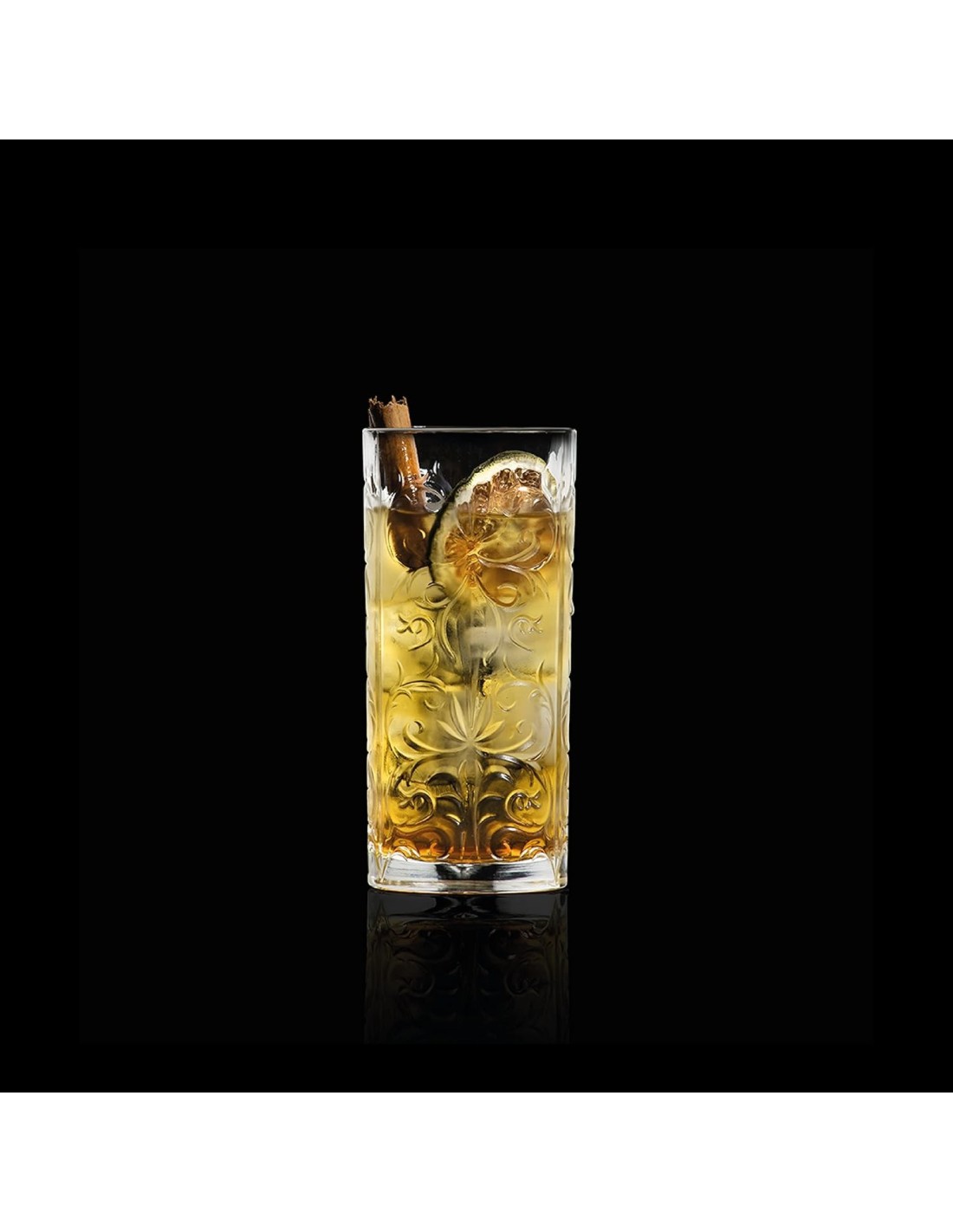 BICCHIERI LIQUORI E BIRRA: vendita online Set 6 Bicchieri RCR Tattoo Highball 36,8 cl – Cristallo Luxion Eco‑Crystal in offerta