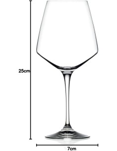 CALICI VINO E SPUMANTE: vendita online Set 6 Calici da Vino Rosso RCR Aria 79 cl – Cristallo Eco-Crystal Elegante in offerta 2