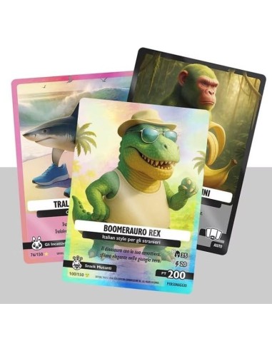 GIOCATTOLO PUBBLICIZZATO: vendita online Album + Bustina Italian Brainrot TCG – Contiene 7 carte, 1 holo speciale in offerta